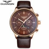 GUANQIN Chronograph Quartz movement Model : GQ12003