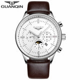 GUANQIN Chronograph Quartz movement Model : GQ12003