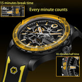 Sea-Gull Automatic Mechanical watch with Skeleton dial. Model: 815.92.1877HK