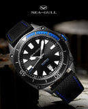 Sea-Gull Automatic with date complication. Luminous hour marker 42mm.  Calibre : ST2130  Model : 831.22.6057H (Blue) 831.22.6058 (Red)