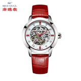New Sea-Gull Watch Female simple temperament hollow rhinestone automatic mechanical female watch 819.17.1029KL