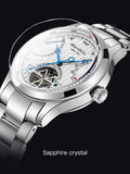 Sea-Gull Automatic Mechanical Watch  with day date, Sapphire glass with stainless Steel Band M162S
