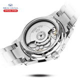 Sea-Gull Automatic Mechanical Watch  with day date, Sapphire glass with stainless Steel Band M162S