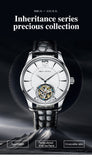 Sea-Gull Manual Tourbillon Mechanical Watch with Luxury Alligator Leather Strap. Model :8810