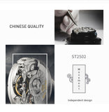 Seagull Men's Pilot Sports Automatic Waterproof Mechanical Watch 819.33.6081