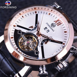 FORSINING Tourbillon style Design Mens Mechanical Automatic Watch