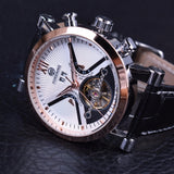 FORSINING Tourbillon style Design Mens Mechanical Automatic Watch