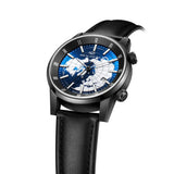 Sea-Gull GMT Automatic Watch 40mm Leather