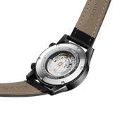 Sea-Gull GMT Automatic Watch 40mm Leather