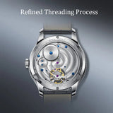 Sea-Gull No-Regulator Tourbillon Manual Wind Watch 42mm Leather