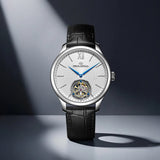 Sea-Gull No-Regulator Tourbillon Manual Wind Watch 42mm Leather