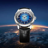 Sea-Gull GMT Automatic Watch 41mm Leather