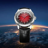 Sea-Gull GMT Automatic Watch 41mm Leather