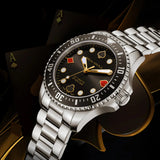 Sea-Gull Ocean Series Automatic Dive Watch 44.5mm 316L Stainless Steel