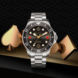 Sea-Gull Ocean Series Automatic Dive Watch 44.5mm 316L Stainless Steel