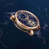 Sea-Gull Tourbillon Calendar Manual Wind Watch 43mm Rose Gold
