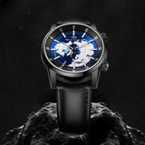 Sea-Gull GMT Automatic Watch 40mm Leather