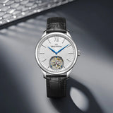 Sea-Gull No-Regulator Tourbillon Manual Wind Watch 42mm Leather