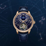 Sea-Gull Tourbillon Calendar Manual Wind Watch 43mm Rose Gold
