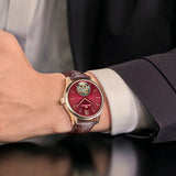 Sea-Gull No-Regulator Tourbillon Manual Wind Watch 42mm Leather
