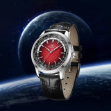Sea-Gull GMT Automatic Watch 41mm Leather