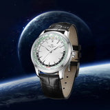 Sea-Gull GMT Automatic Watch 41mm Leather
