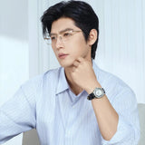 Sea-Gull GMT Automatic Watch 41mm Leather