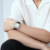 Sea-Gull GMT Automatic Watch 41mm Leather