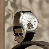 Sea-Gull Ultra-Thin Automatic Tourbillon Watch 42mm White