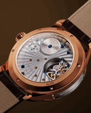 Sea-Gull Tri-Axial Tourbillon Manual Wind Watch 44mm Rose Gold