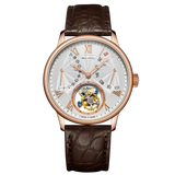 Sea-Gull Tourbillon Calendar Limited Edition Manual Wind Watch 40mm White