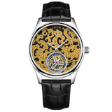 Sea-Gull Heritage Series Tourbillon Manual Wind Watch 41mm Yellow