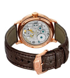 Sea-Gull Tourbillon Calendar Manual Wind Watch 40mm White Leather