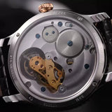 Sea-Gull Tourbillon Taiji Dial Manual Wind Watch 43mm Leather