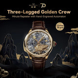 Sea-Gull Tourbillon Minute Repeater Automaton Manual Wind Watch 46mm 18K Gold