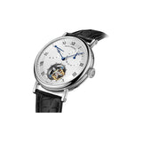 Sea-Gull Heritage Series Tourbillon Calendar Energy Indicator Manual Wind Watch 41mm White