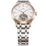 Sea-Gull Artisan Heritage Series Coaxial Tourbillon Guilloché Dial Manual Wind Watch 42mm Two-Tone