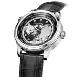 Sea-Gull GMT Automatic Watch 41mm Leather