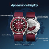 Sea-Gull Ocean Series Dragon Kings Dive Automatic Watch 44mm 316L Stainless Steel