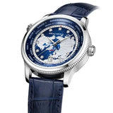 Sea-Gull GMT Automatic Watch 41mm Leather