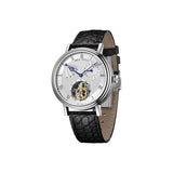 Sea-Gull Tourbillon Calendar Manual Wind Watch 41mm Leather