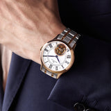 Sea-Gull Heritage Series Coaxial Tourbillon Manual Wind Watch 42mm Two-Tone