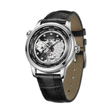 Sea-Gull GMT Automatic Watch 41mm Leather