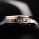 Sea-Gull Tourbillon Taiji Dial Manual Wind Watch 43mm Leather