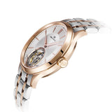 Sea-Gull Artisan Heritage Series Coaxial Tourbillon Guilloché Dial Manual Wind Watch 42mm Two-Tone