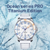 Sea-Gull Ocean Series Pro Automatic Dive Watch 43mm Titanium