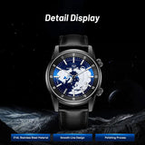 Sea-Gull GMT Automatic Watch 40mm Leather