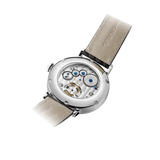 Sea-Gull Tourbillon Calendar Manual Wind Watch 41mm Leather