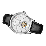 Sea-Gull Tourbillon Calendar Automatic Watch 42mm White Leather