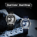 Sea-Gull GMT Automatic Watch 41mm Leather